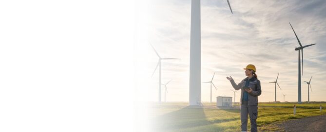 Vista exterior de una gran planta industrial o refinería con torres de destilación, tuberías y estructuras de metal, simbolizando un parque de energía.